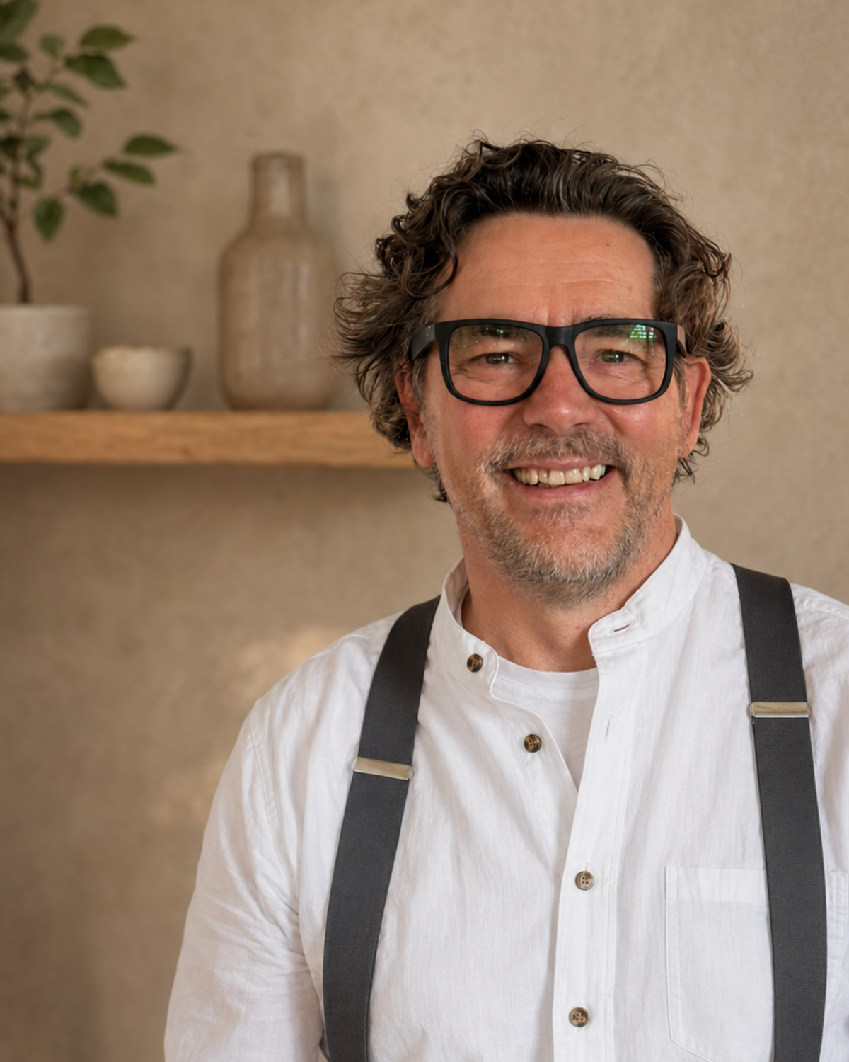Bernd Alter, kapper en eigenaar van H Lounge in Sneek